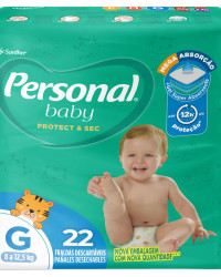 Detalhes do produto FRALDA PERSONAL G COM 22 JUMBO