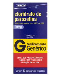 Detalhes do produto PAROXETINA 20MG CX 30 COMP REV
