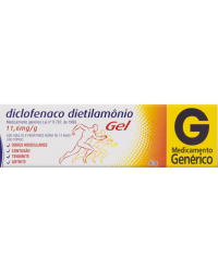 Detalhes do produto DICLOFENACO DE DIETILANOMIO 10MG GEL DERM BG 60G