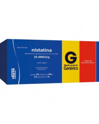 Detalhes do produto NISTATINA 25000UI/G CREM VAG BG 60G+14 APLIC