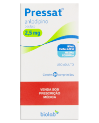 Detalhes do produto PRESSAT 2,5MG CX 60 COMP