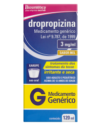 Detalhes do produto DROPROPIZINA 3MG XPE ADU FR 120ML