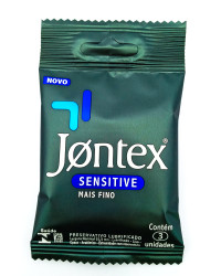 Detalhes do produto PRESERVATIVO JONTEX 3UN LUB SENSITIVE