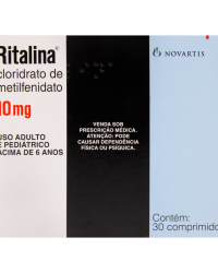 Detalhes do produto RITALINA 10MG CX 30 COMP
