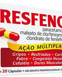 Detalhes do produto RESFENOL 400MG+4MG+4MG CX 20 CAP GEL