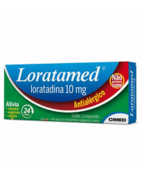 Detalhes do produto LORATAMED 10MG CX 12 COMP