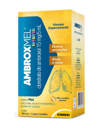 Detalhes do produto AMBROXMEL 3MG/ML XPE FR 120ML PED SB MEL