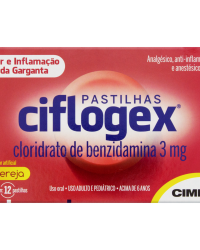 Detalhes do produto CIFLOGEX 3,0MG CX 12 PAST SB CEREJA