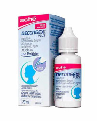 Detalhes do produto DECONGEX PLUS 2+2,5MG SOL FR GTS 20ML