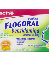 Detalhes do produto FLOGORAL 3,0MG CX 12 PAST SB LARANJA
