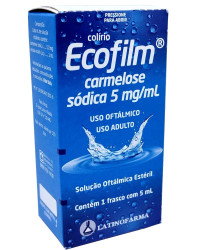 Detalhes do produto ECOFILM 5MG SOL OFT FR GTS 5ML