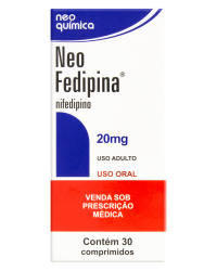 Detalhes do produto NEO FEDIPINA 20MG CX 30 COMP