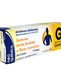 Detalhes do produto DICLOFENACO DIETILAMONIO 10MG/G GEL CREME X 60G