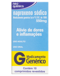 Detalhes do produto NAPROXENO 550MG CX 10 COMP REV