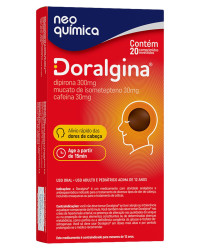 Detalhes do produto DORALGINA CX 20 COMP EMB MULT