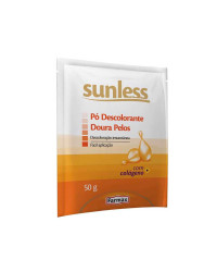 Detalhes do produto DESCOLORANTE PO SUNLESS DOU PEL 50G 7042 - FARMAX