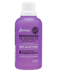 Detalhes do produto REMOVEDOR S/SCETONA FARMAX UVA