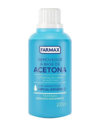 Detalhes do produto REMOVEDOR COM ACETONA 100ML  FARMAX