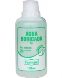Detalhes do produto AGUA BORICADA FARMAX 100
