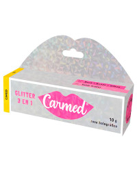 Detalhes do produto CARMED GLITTER BG 10G 3 EM 1