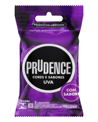 Detalhes do produto PRESERVATIVO PRUDENCE UVA