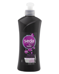 Detalhes do produto CREME DE PENTEAR SEDA PRETOS LUMINOSOS