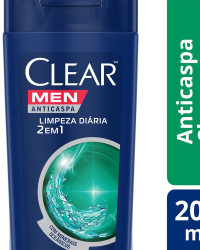 Detalhes do produto SHAMPOO CLEAR LIMP.DIAR.2X1 MEN