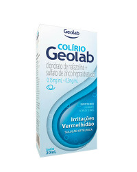 Detalhes do produto COLIRIO GEOLAB 0,15+0,3MG/ML SOL OFT FR 20ML