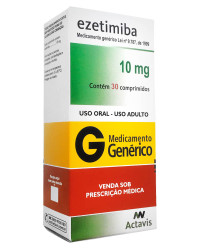 Detalhes do produto EZETIMIBA MONOTERAPIA 10MG CX 30 COMP