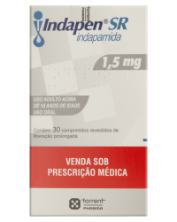 Detalhes do produto INDAPEN SR 1,5MG CX 30 COMP