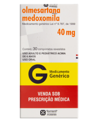 Detalhes do produto OLMESARTANA MEDOXOMILA 40MG CX 30 COMP
