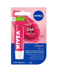 Detalhes do produto PROT.LABIAL NIVEA 4,8GR CEREJA SHINE
