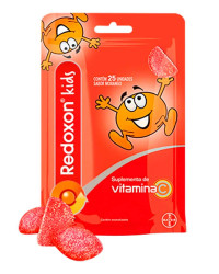 Detalhes do produto REDOXON KIDS MORANGO C 25 GOMAS