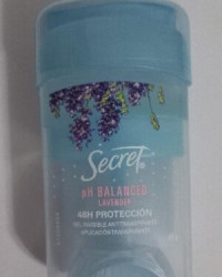 Detalhes do produto DESODORANTE SECRET CLEAR GEL 45GR LAVENDER