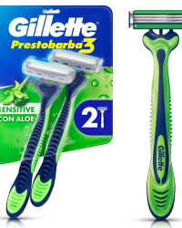 Detalhes do produto APARELHO GILLETE PRESTOBARBA 3 SENSE CARE