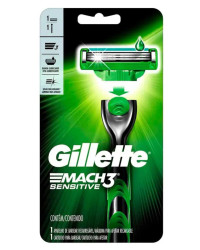 Detalhes do produto APARELHO BARBEAR G MACH3 1UN SENSITIVE