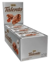Detalhes do produto CHOCOLATE TALENTO 25GR DIET AVELAS