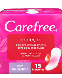 Detalhes do produto ABSORVENTE CAREFREE 15UN PROT C PERF