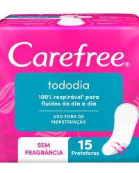 Detalhes do produto ABSORVENTE CAREFREE /15 BRISA S/PERF