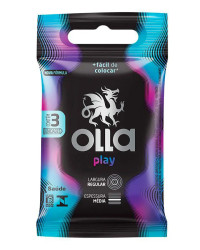 Detalhes do produto PRESERVANTIVO OLLA 1X3UN PLAY