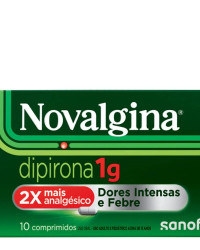 Detalhes do produto NOVALGINA 1G CX 10 COMP