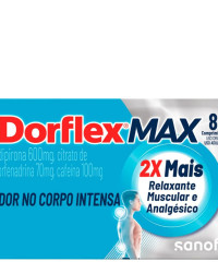 Detalhes do produto DORFLEX MAX 600+70+100MG CX 8 COMP