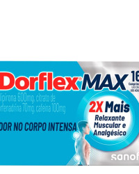 Detalhes do produto DORFLEX MAX 600+70+100MG CX 16 COMP