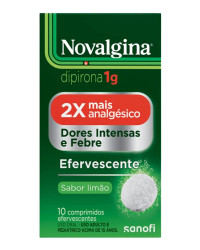Detalhes do produto NOVALGINA 1G STR 10 COMP EFEV