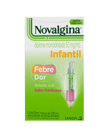 Detalhes do produto NOVALGINA 50MG/ML SOL OR FR 100ML+SER DOS