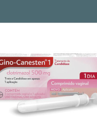 Detalhes do produto GINO CANESTEN 1 500MG 1COMP+APL