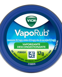 Detalhes do produto VICK VAPORUB 28,2+52,6+13,3MG/G POM TB 12G