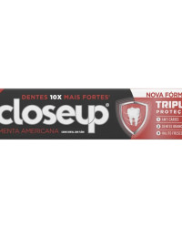 Detalhes do produto CREME DENTAL CLOSE-UP TRIPLE 70G MENTA AMERICANA 1