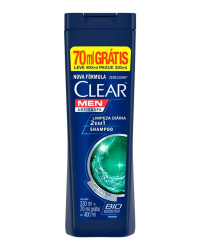Detalhes do produto SHAMP CLEAR MEN ANTICASPA 2 EM 1
