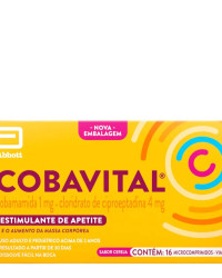 Detalhes do produto COBAVITAL 1+4MG CX 16 COMP